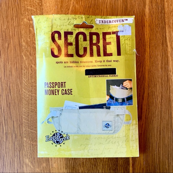 Eagle Creek Secret Hidden Passport Money Belt - Picture 2 of 4
